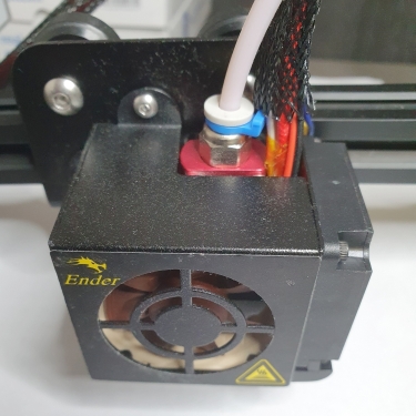 Ender 3D Pro heated head fan mod